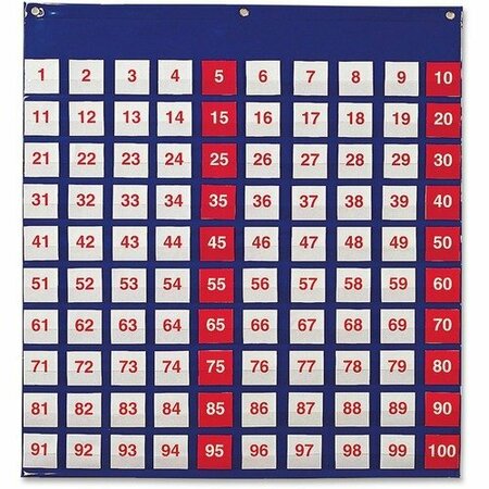 LEARNING RESOURCES CHART, HUNDRED POCKET LRNLER2208